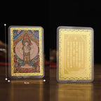 Vajrayana Eight Guardian Deities Twelve Zodiac Copper Cards