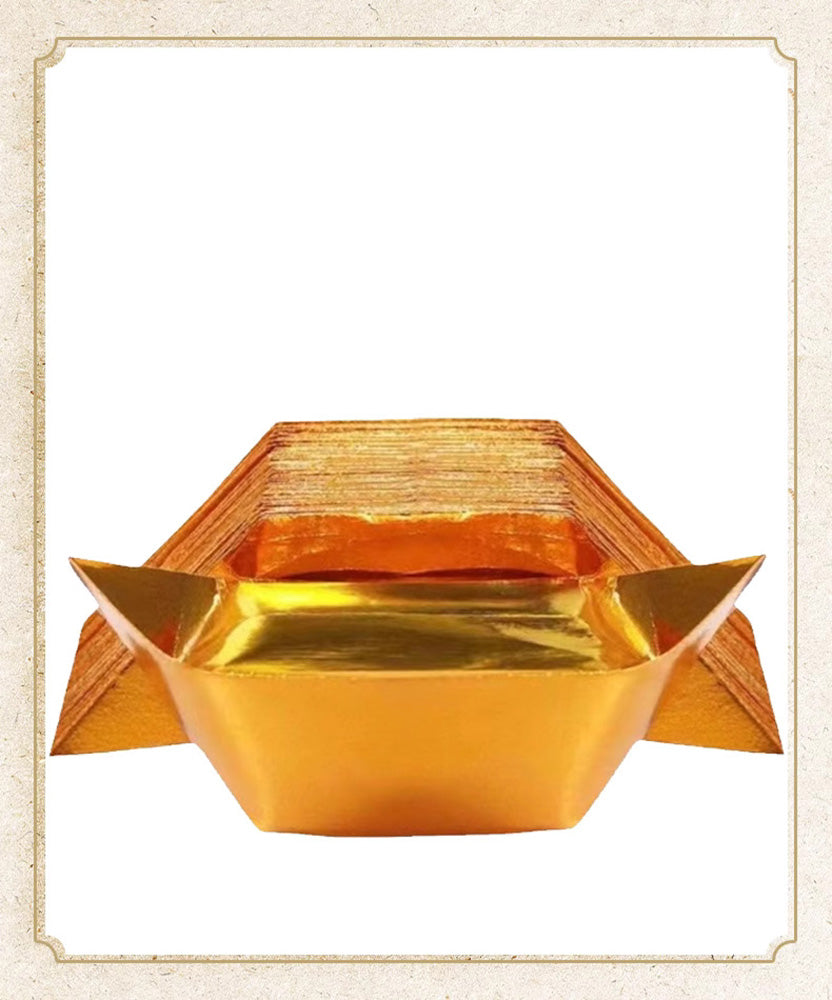 Gold & Silver Spirit Money (Jin/Yin Yuanbao)