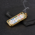 Samantabhadra Bodhisattva Thangka Pendant – Consecrated Merit & Good Fortune Amulet