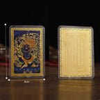 Vajrayana Eight Guardian Deities Twelve Zodiac Copper Cards