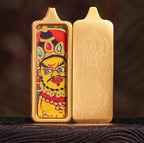 (Protection & Family) Green Tara Tibetan Thangka Small Pendant Necklace