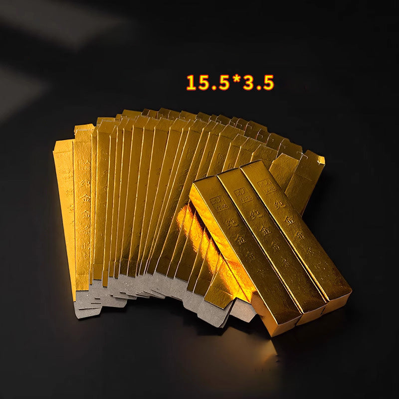 Gold & Silver Joss Ingots