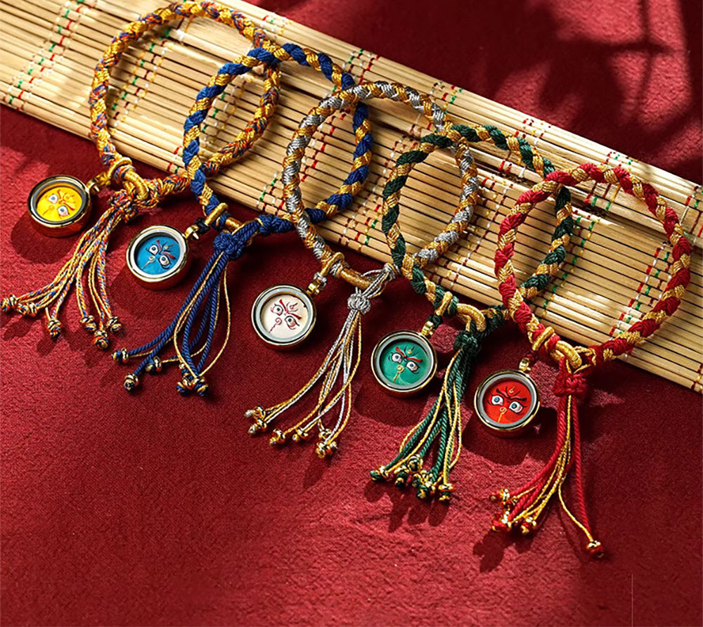 Five Wealth Deities Dharma Eye Bracelet