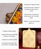 (Good Fortune & Karmic) Cundi Bodhisattva Tibetan Thangka Pendant Necklace