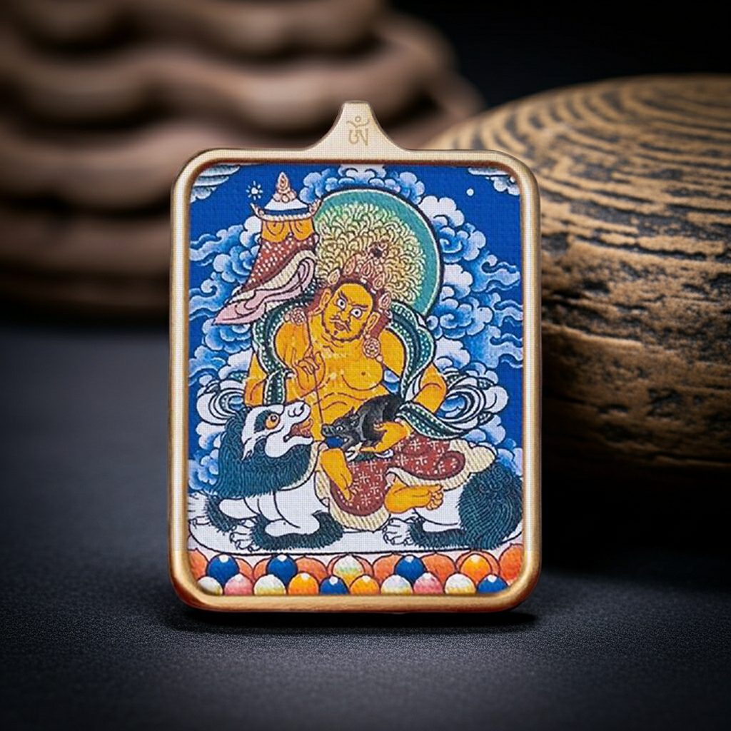 Vaishravana Pendant – Wealth, Leadership & Prosperity Amulet