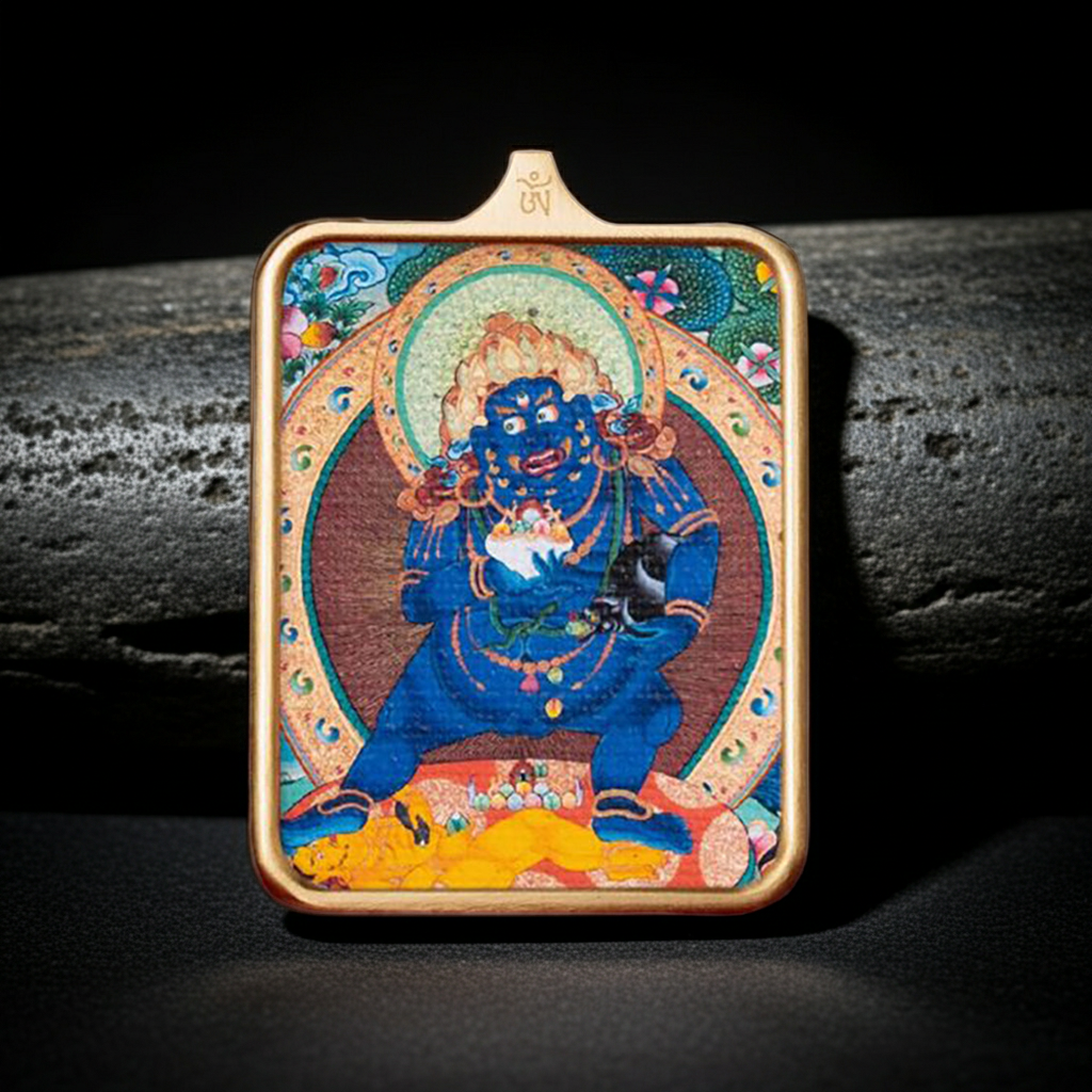 Black Jambhala Pendant – Unconventional Wealth, High-Risk Fortune & Protection