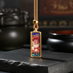 Fudō Myōō Pendant – Rooster Zodiac for Karma & Willpower