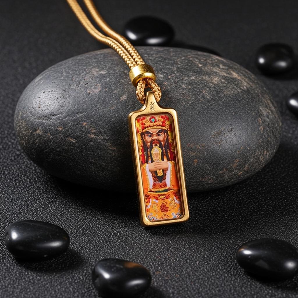 Dragon Fifth Prince Mini Pendant – Wealth, Asset Protection & Career Growth Amulet