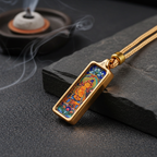 Manjushri Buddha Pendant – Rabbit Zodiac for Wisdom & Karma