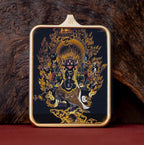 (Purification & Protection) Vajra Krodha Tibetan Thangka Pendant Necklace
