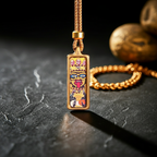 Zashi Lhamo Pendant – Wealth, Protection & Karmic Cleansing
