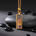Yellow Jambhala Pendant – Wealth, Prosperity & Ethical Abundance