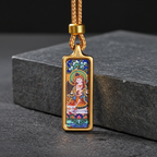 Samantabhadra Pendant – Dragon & Snake Zodiac for Karma & Soul Mission