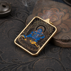 Black Jambhala Pendant – Unconventional Wealth, High-Risk Fortune & Protection
