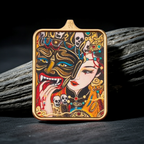 Zashi Lhamo Pendant – Wealth, Protection & Prosperity