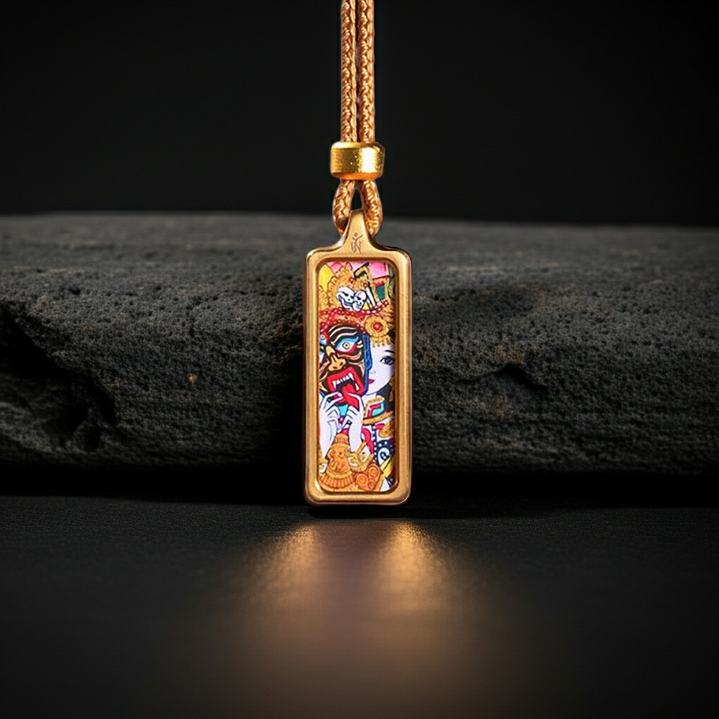 Zashi Lhamo Pendant – Wealth, Protection & Karmic Cleansing
