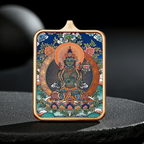 Mahasthamaprapta Horse Zodiac Pendant – Wisdom, Career & Protection Amulet